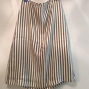 Silk striped skirt // J. Crew
